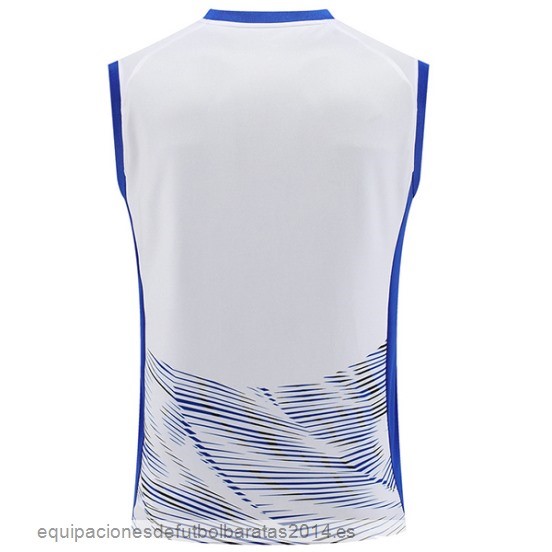 Nuevo Entrenamiento Sin Mangas Inter Milan 23/24 Blanco Azul Baratas